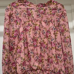 Express floral tops